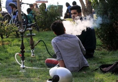 ضعف برخورد با عرضه کنندگان قلیان در بوستان ها و پارک های دزفول
