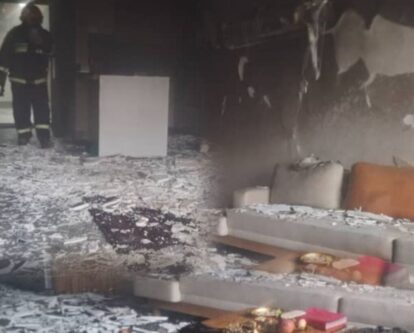 شمع سفره هفت‌سین منجر به آتش‌سوزی یک واحد مسکونی در دزفول شد