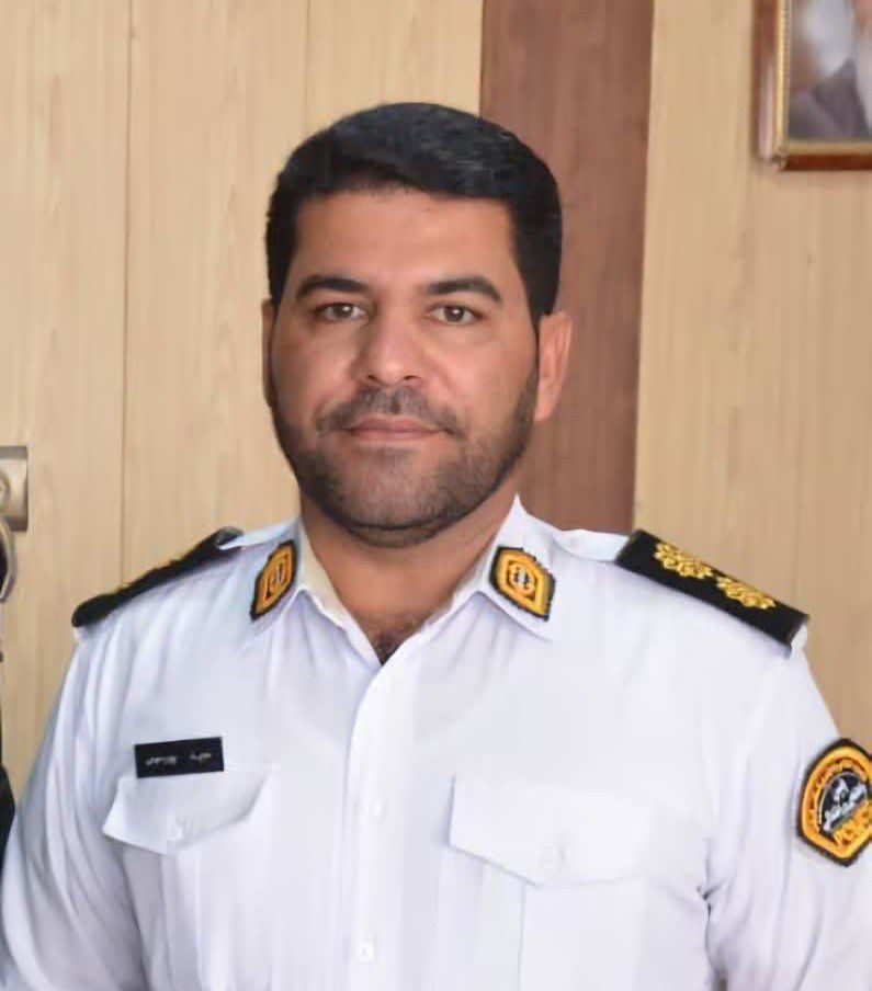 رئیس جدید پلیس راهنمایی و رانندگی دزفول