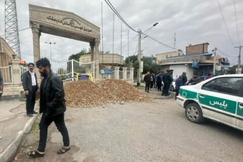 عوامل مسدودسازی ورودی اداره برق اندیمشک دستگیر شدند
